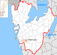 Härryda in Västra Götaland county